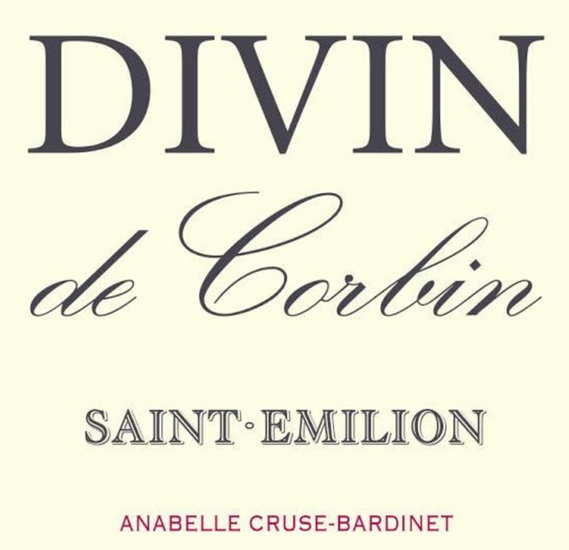 Chateau Corbin Grand Cru Divin de Corbin 2011 Front Label