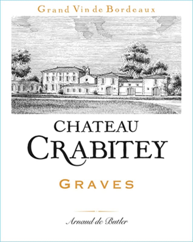 Chateau Crabitey Graves 2015 Front Label