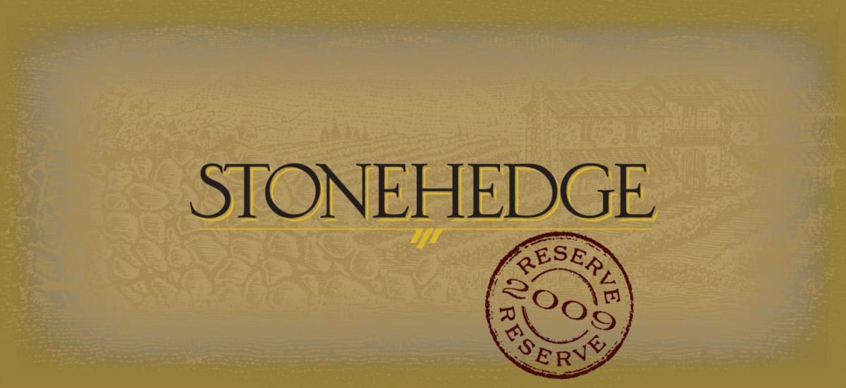 Stonehedge Reserve Cabernet Sauvignon 2009 Front Label