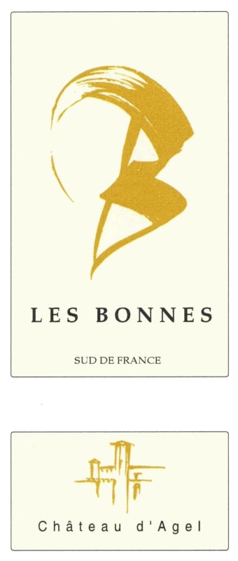 Chateau D'Agel Minervois Les Bonnes 2015 Front Label