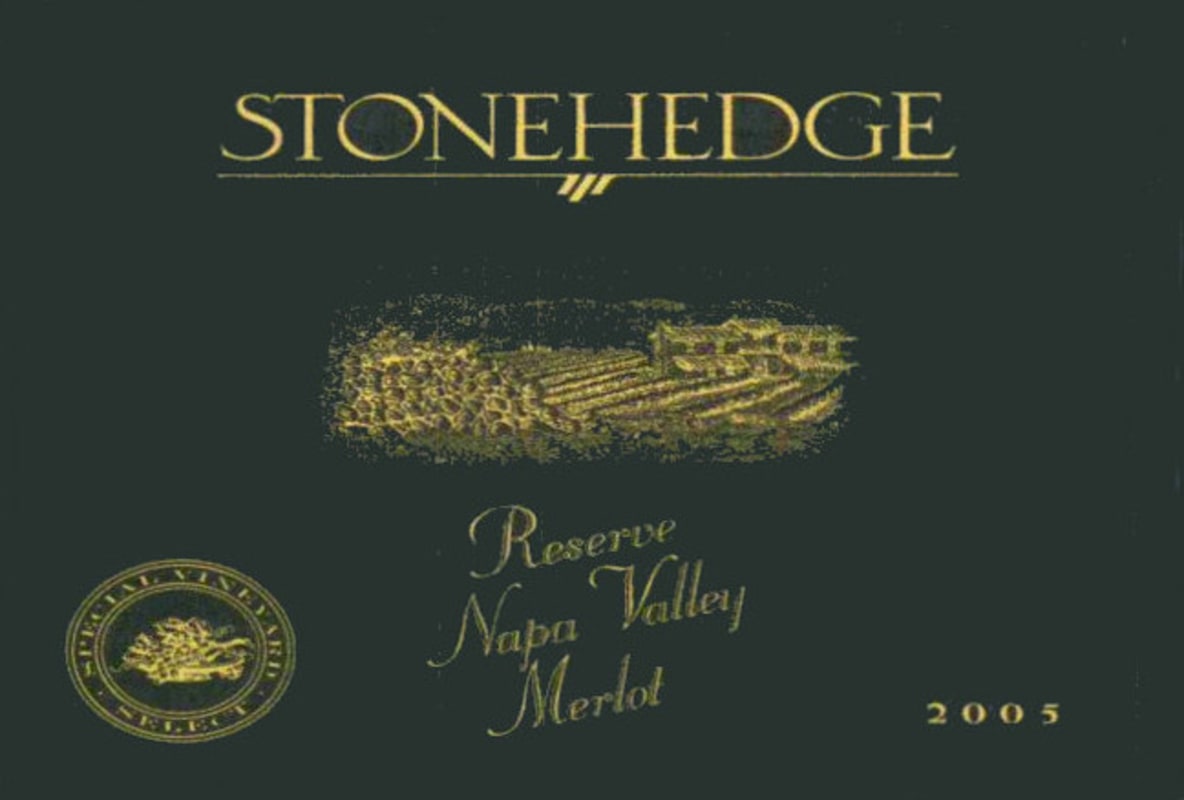 Stonehedge Stonehedge Reserve Merlot 2005 Front Label