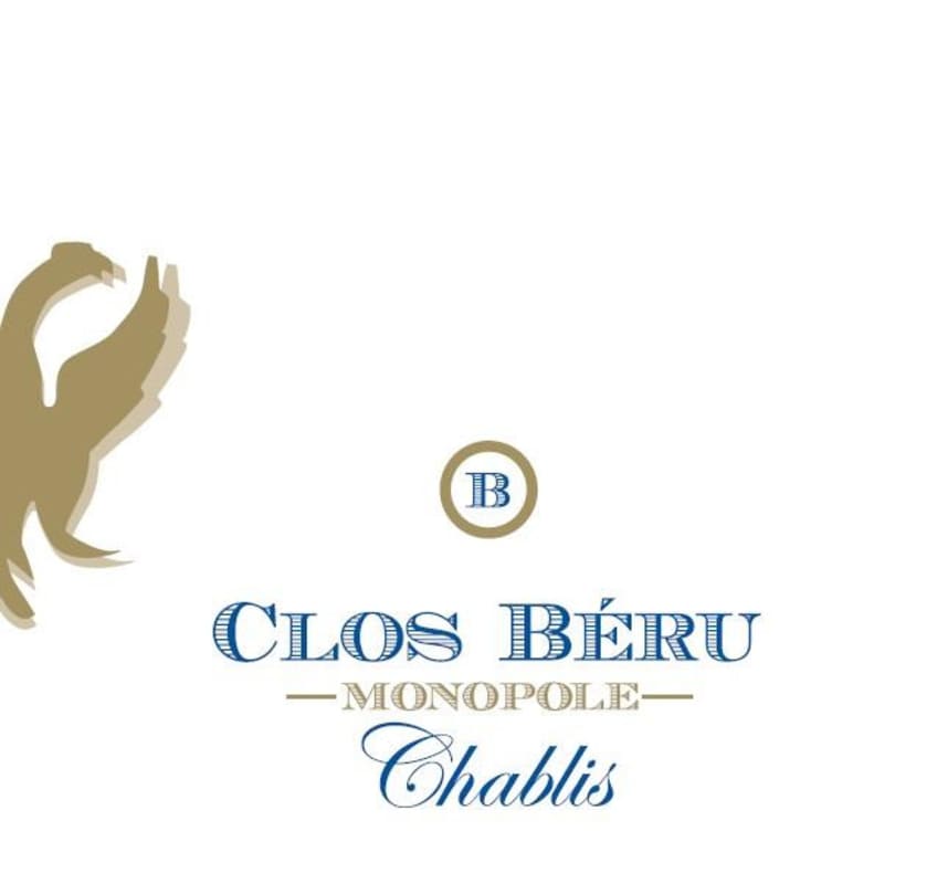 Chateau de Beru Chablis Clos Beru Monopole 2011 Front Label