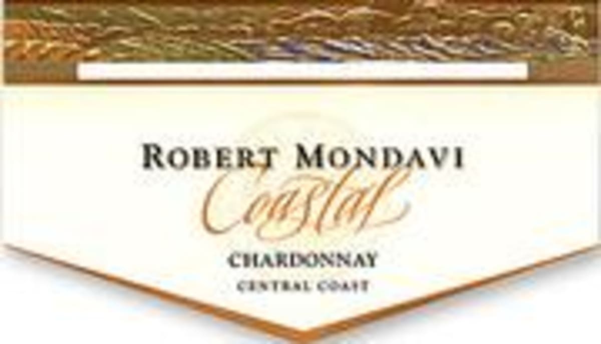 Robert Mondavi Coastal Chardonnay 1999 Front Label