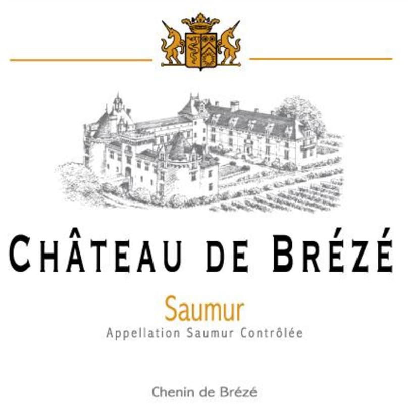 Chateau de Breze Saumur Blanc 2013 Front Label