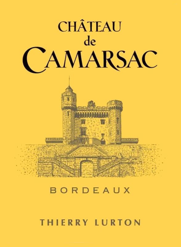 Chateau de Camarsac Bordeaux 2011 Front Label