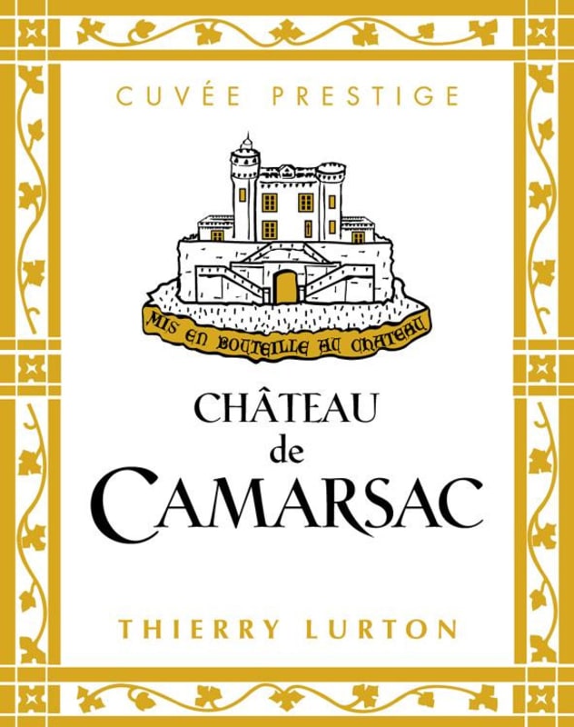 Chateau de Camarsac Bordeaux Superieur Cuvee Prestige 2010 Front Label