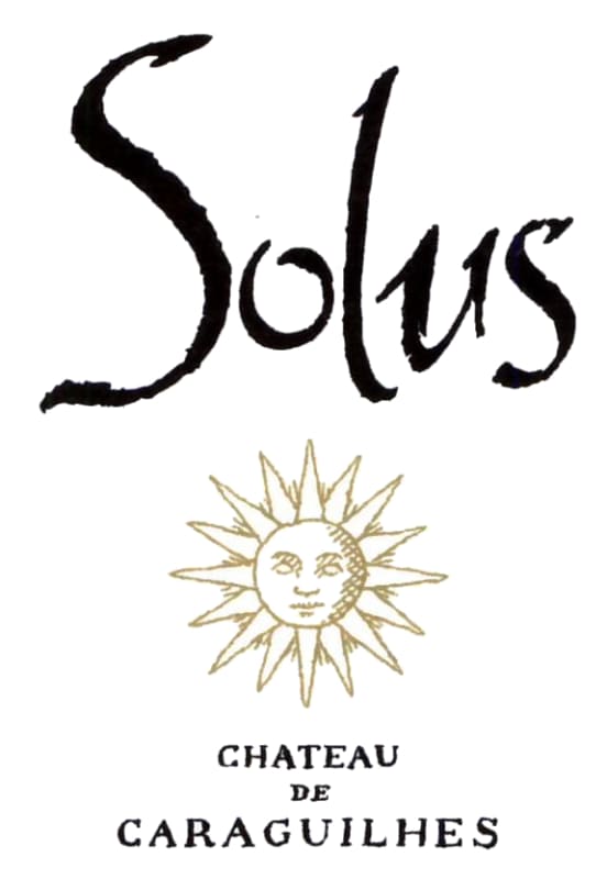 Chateau de Caraguilhes Corbieres Solus Blanc 2014 Front Label
