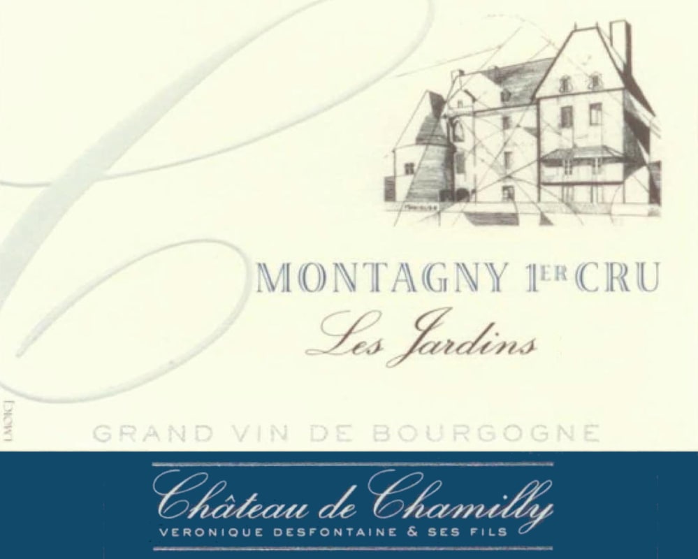 Chateau De Chamilly Montagny Les Jardins Premier Cru 2013 Front Label