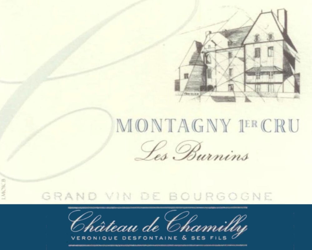Chateau De Chamilly Montagny Les Burnins Premier Cru 2011 Front Label