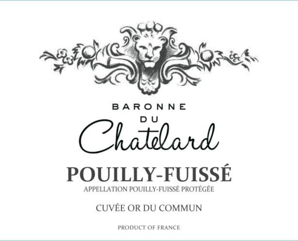 Chateau du Chatelard Pouilly-Fuisse 2013 Front Label