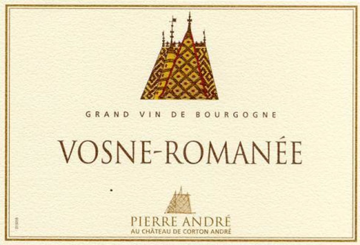 Chateau de Corton-Andre Vosne-Romanee 2011 Front Label