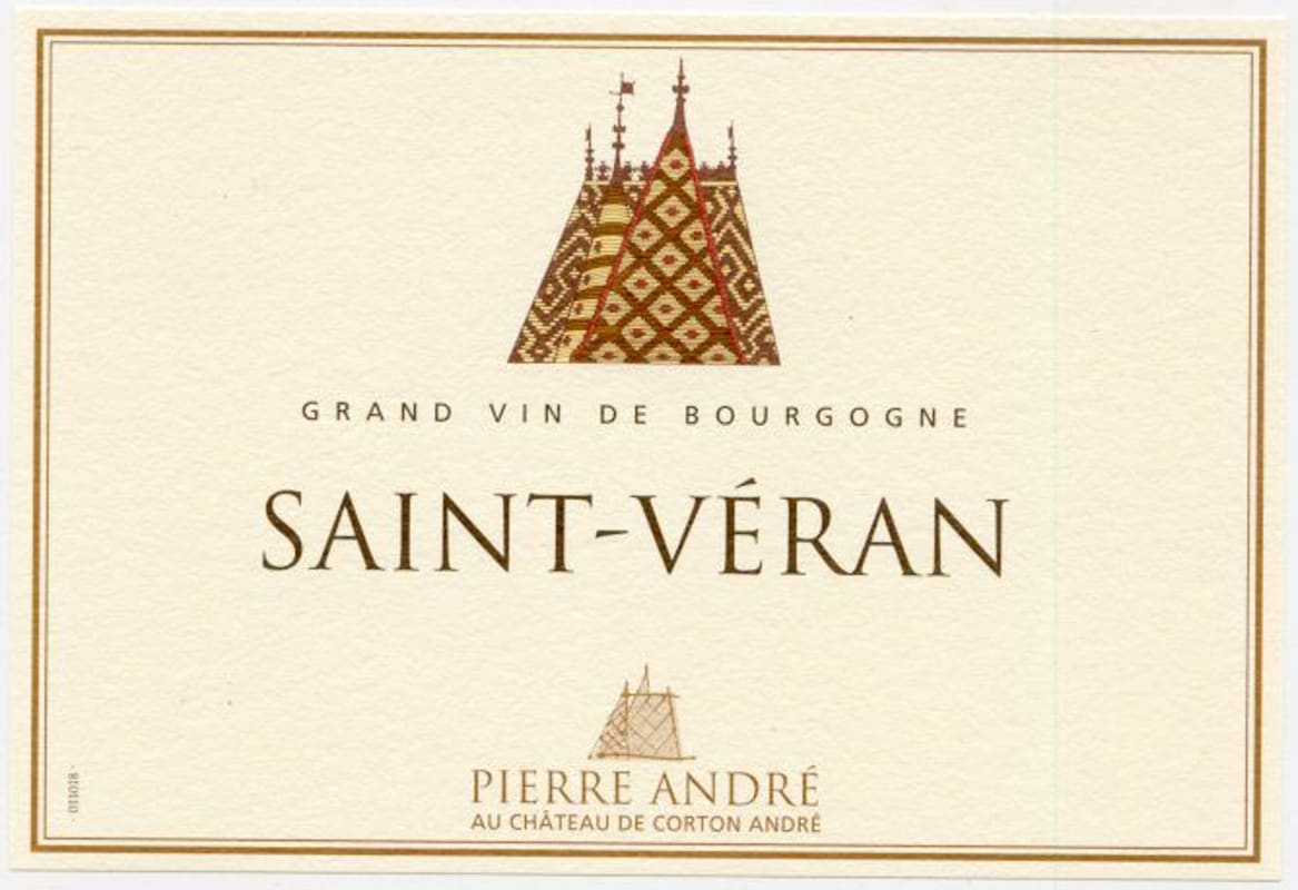 Chateau de Corton-Andre Saint-Veran 2009 Front Label