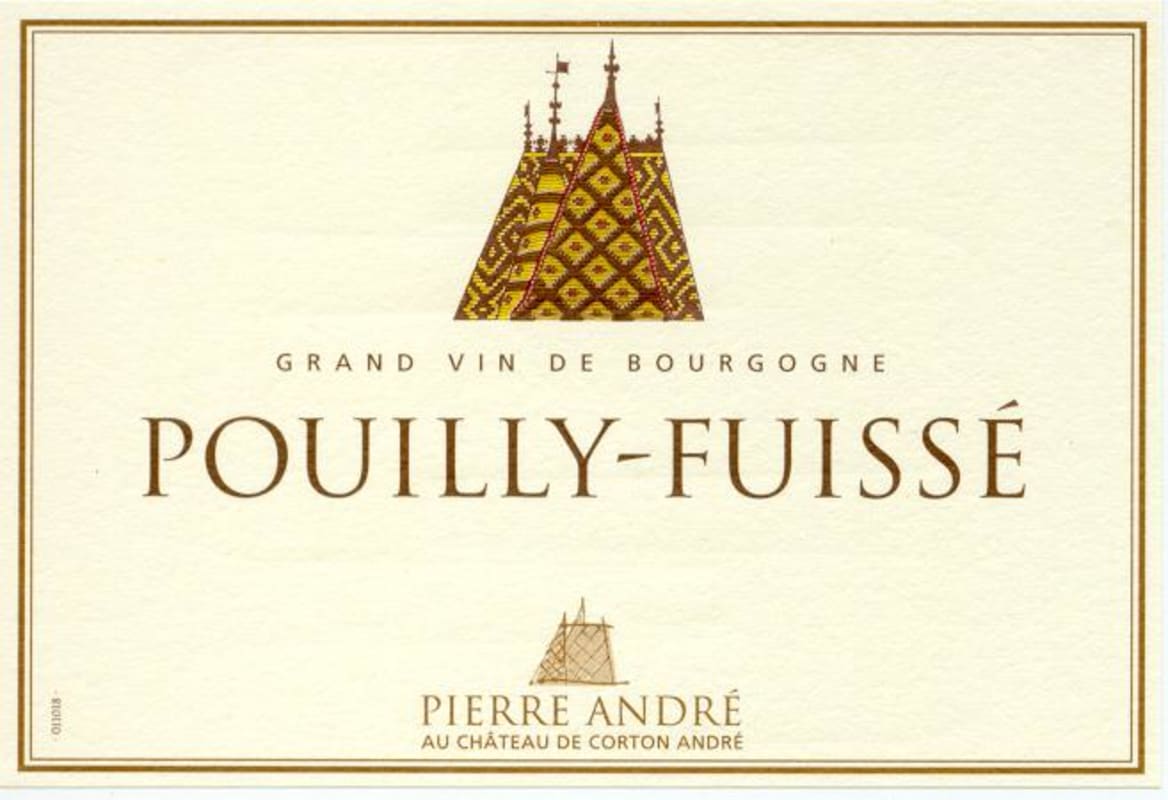 Chateau de Corton-Andre Pouilly-Fuisse 2012 Front Label