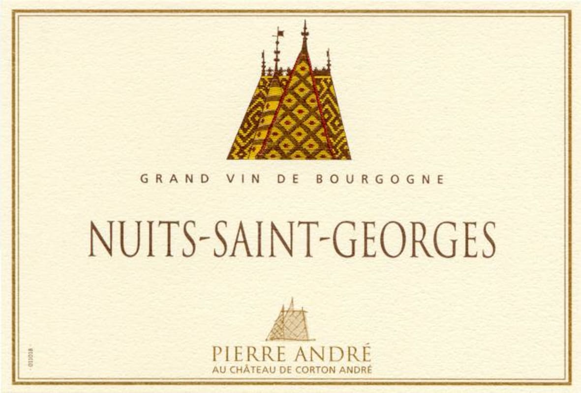 Chateau de Corton-Andre Nuits-Saint-Georges 2007 Front Label