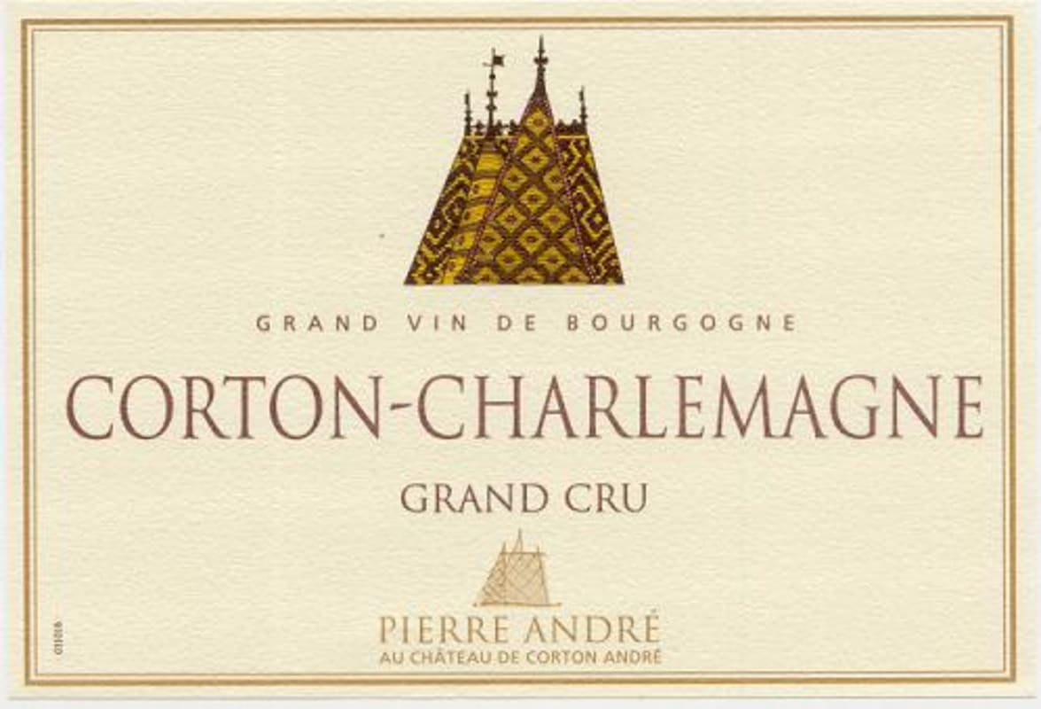 Chateau de Corton-Andre Corton-Charlemagne Grand Cru 2008 Front Label