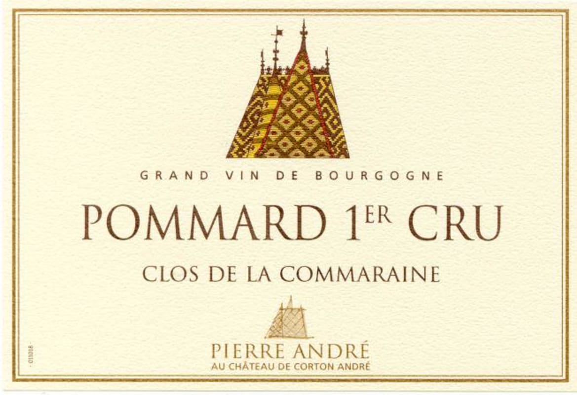 Chateau de Corton-Andre Pommard Clos de La Commaraine Premier Cru 2011 Front Label