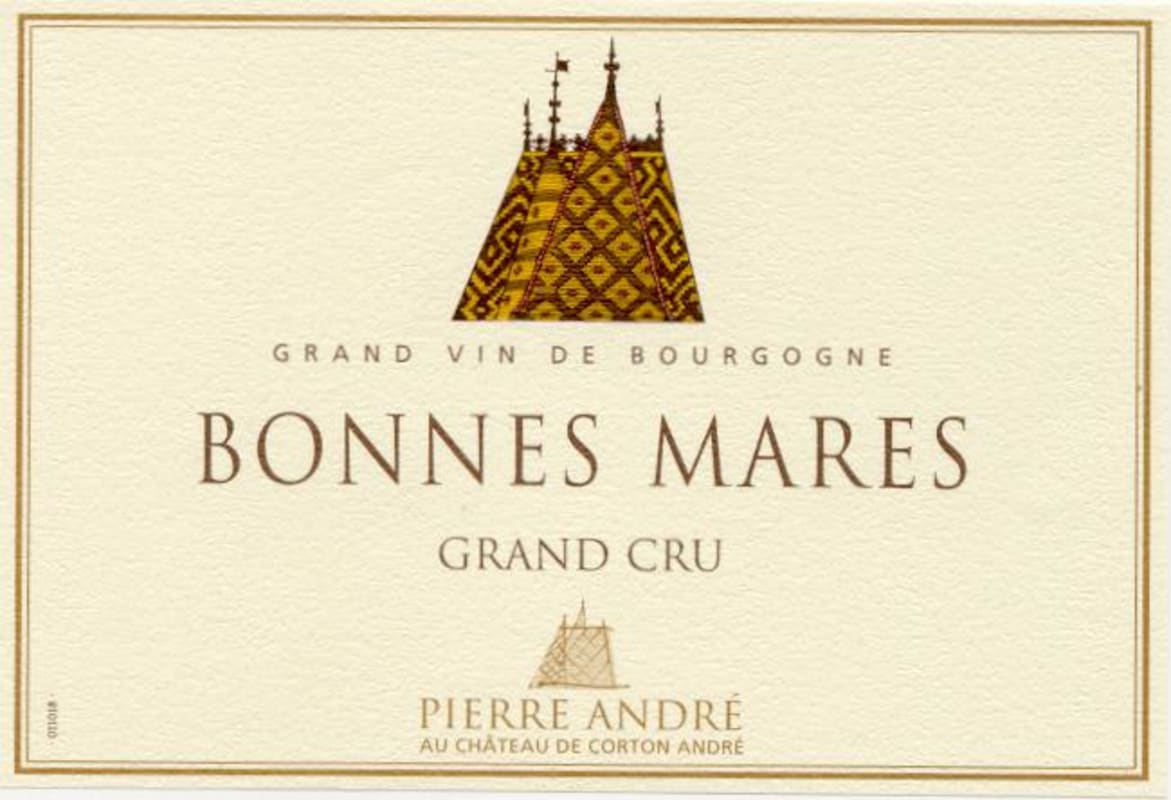 Chateau de Corton-Andre Bonnes-Mares Grand Cru 2010 Front Label
