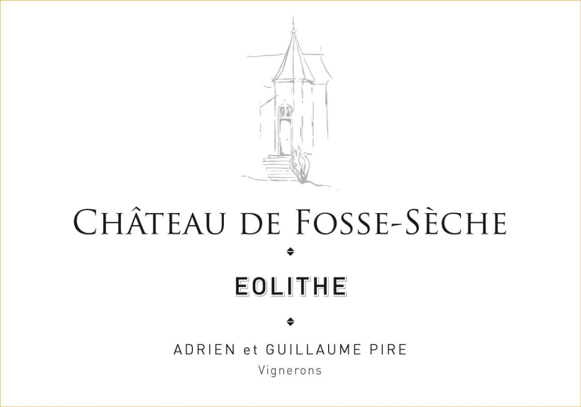 Chateau de Fosse-Seche Saumur Eolithe Rouge 2010 Front Label