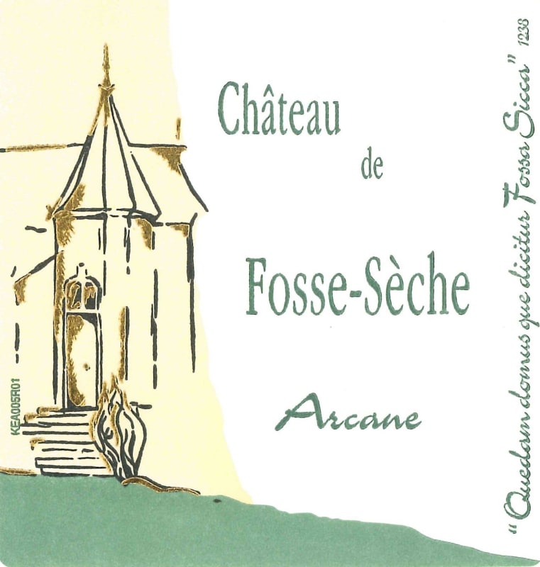 Chateau de Fosse-Seche Saumur Arcane Blanc 2012 Front Label