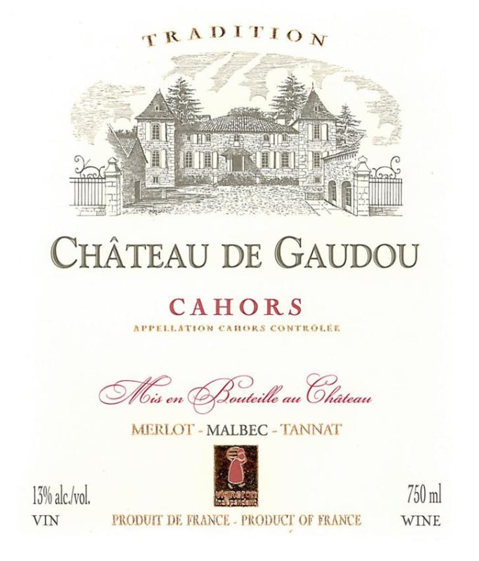 Chateau de Gaudou Tradition 2011 Front Label