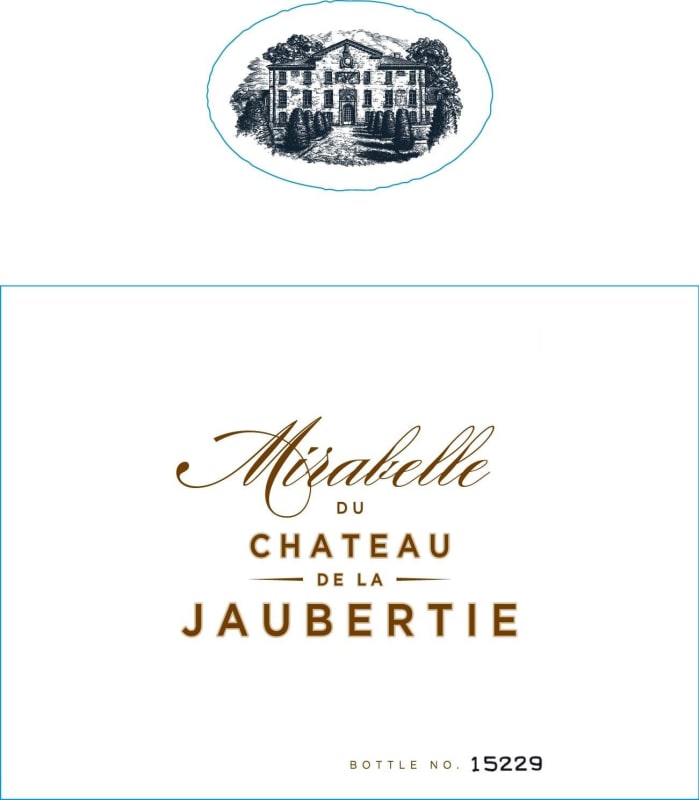 Chateau de la Jaubertie Monbazillac Mirabelle 2013 Front Label
