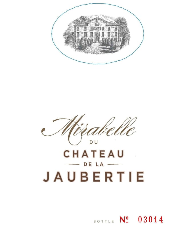 Chateau de la Jaubertie Bergerac Mirabelle Rouge 2012 Front Label