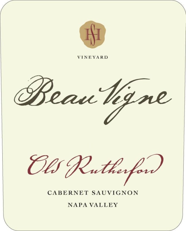 Beau Vigne 'Old Rutherford' Cabernet Sauvignon 2013 Front Label