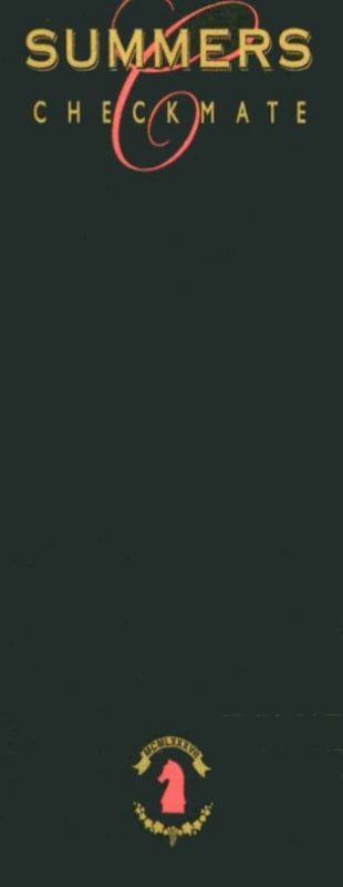 Summers Estate Checkmate 2007 Front Label