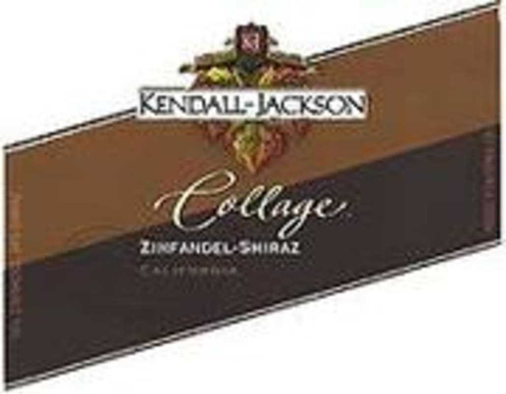 Kendall-Jackson Collage Zinfandel/Shiraz 1998 Front Label