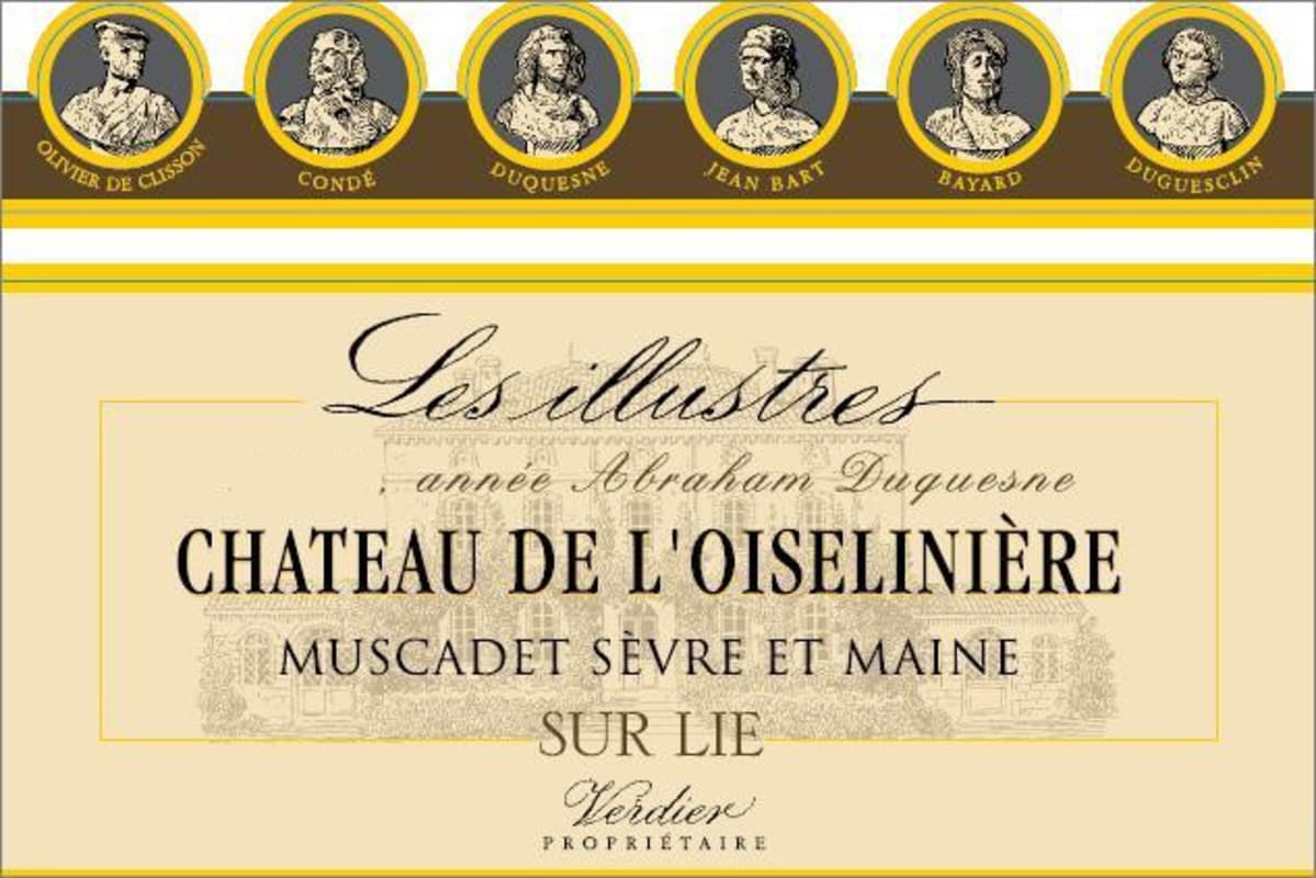 Chateau L'Oiseliniere Muscadet Sevre et Maine Sur Lie Les Illustres 2011 Front Label