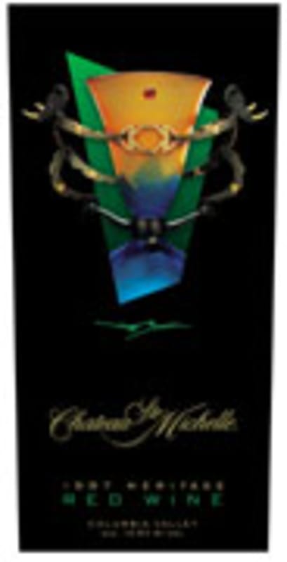 Chateau Ste. Michelle Artist Series Meritage 1997 Front Label