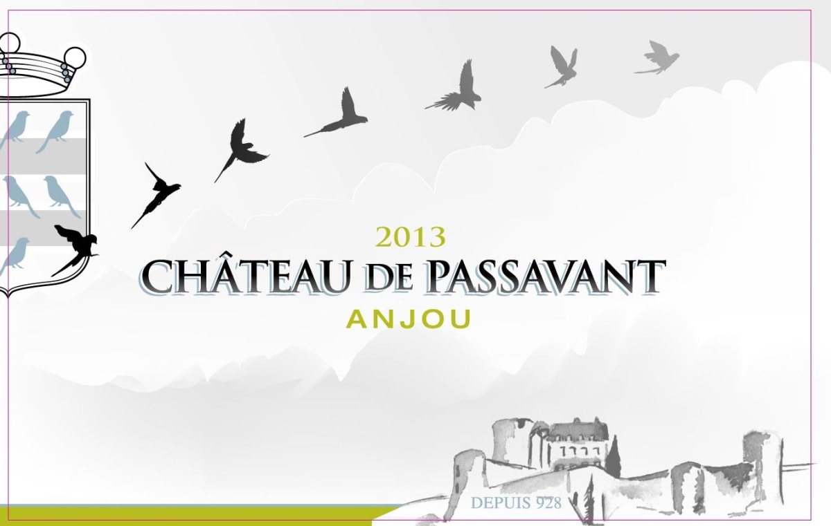 Chateau de Passavant Anjou Blanc 2013 Front Label