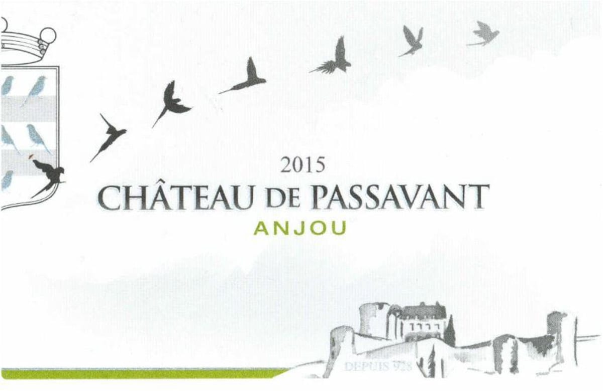 Chateau de Passavant Anjou Blanc 2015 Front Label