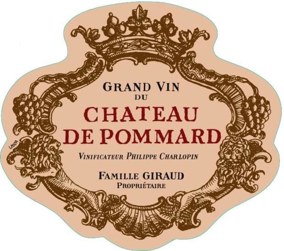 Chateau de Pommard 2006 Front Label