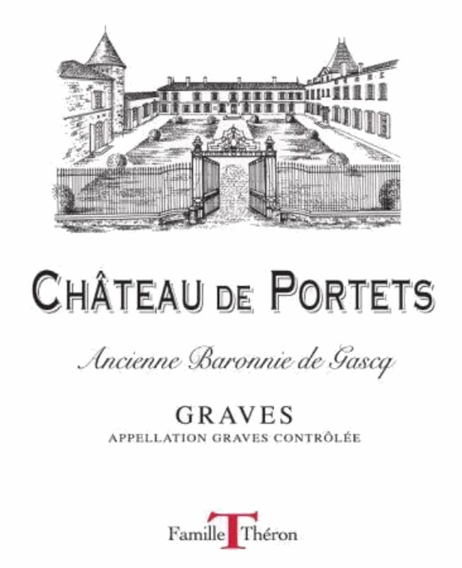 Chateau de Portets Graves 2012 Front Label