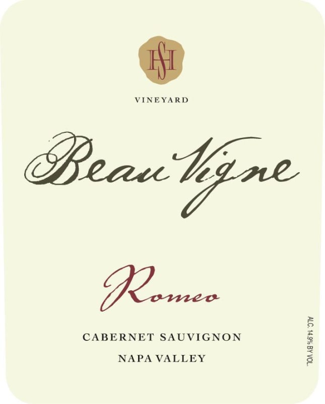 Beau Vigne Romeo Cabernet Sauvignon 2011 Front Label