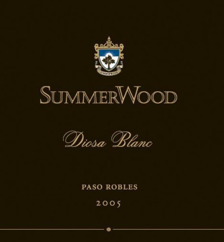 SummerWood Diosa Blanc 2005 Front Label