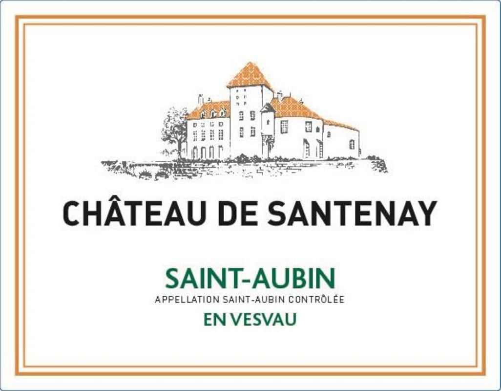 Chateau de Santenay Saint-Aubin En Vesvau 2013 Front Label