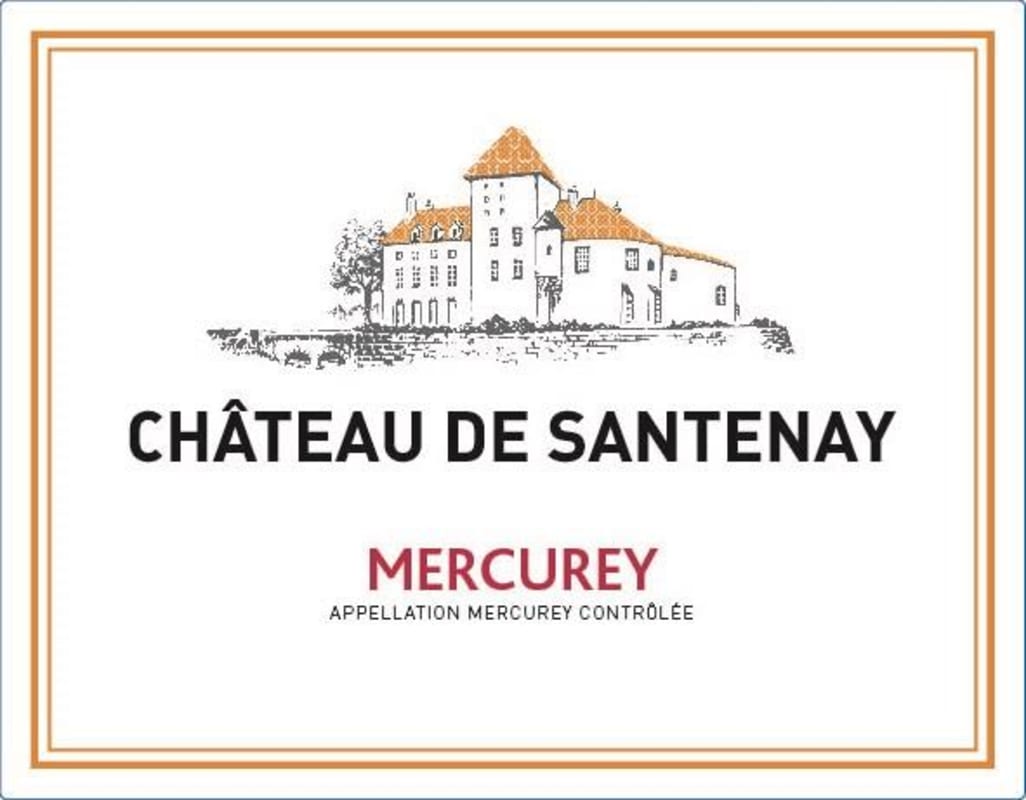 Chateau de Santenay Mercurey Rouge 2013 Front Label
