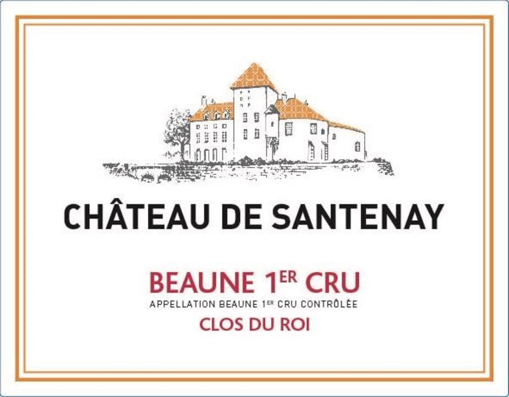 Chateau de Santenay Beaune Clos du Roi Premier Cru 2014 Front Label