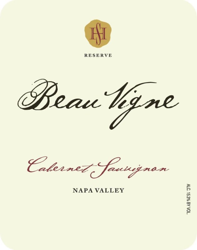 Beau Vigne Reserve Cabernet Sauvignon 2013 Front Label