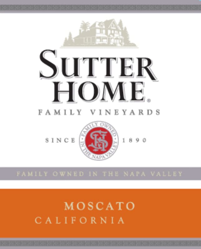 Sutter Home Moscato 2009 Front Label