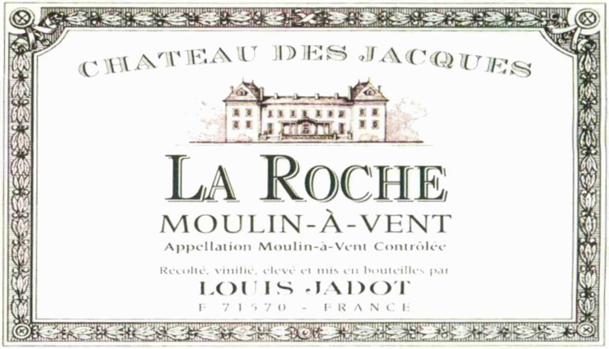 Chateau des Jacques La Roche Moulin-a-Vent 2011 Front Label
