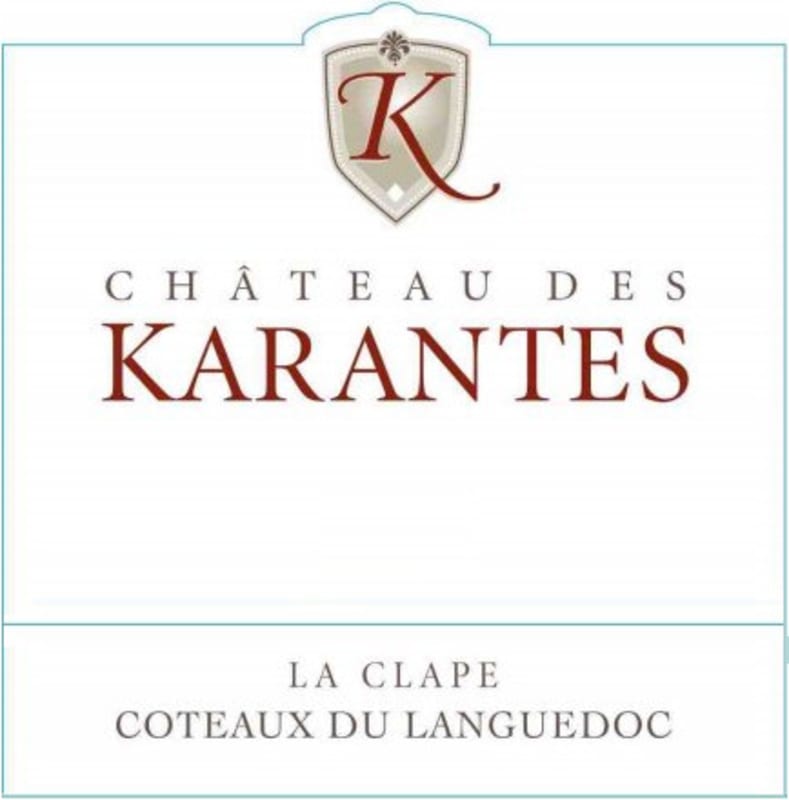 Chateau des Karantes La Clape 2011 Front Label