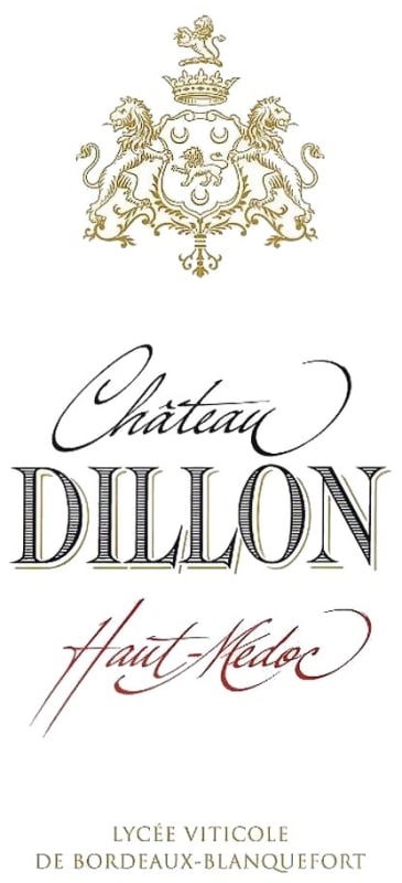 Chateau Dillon Haut-Medoc 2011 Front Label