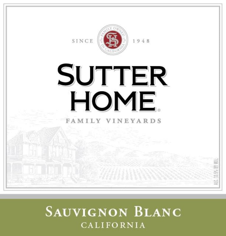 Sutter Home Sauvignon Blanc 2008 Front Label