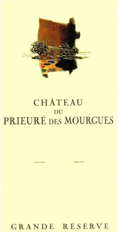 Chateau du Prieure des Mourgues Saint-Chinian Grande Reserve 2012 Front Label