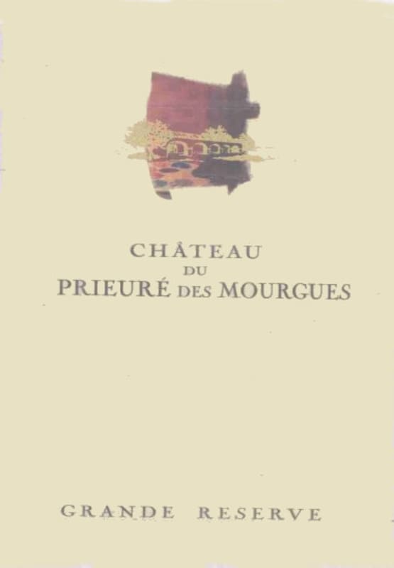 Chateau du Prieure des Mourgues Saint-Chinian Grande Reserve 2005 Front Label