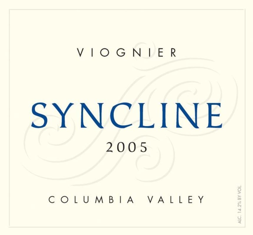 Syncline Viognier 2005 Front Label