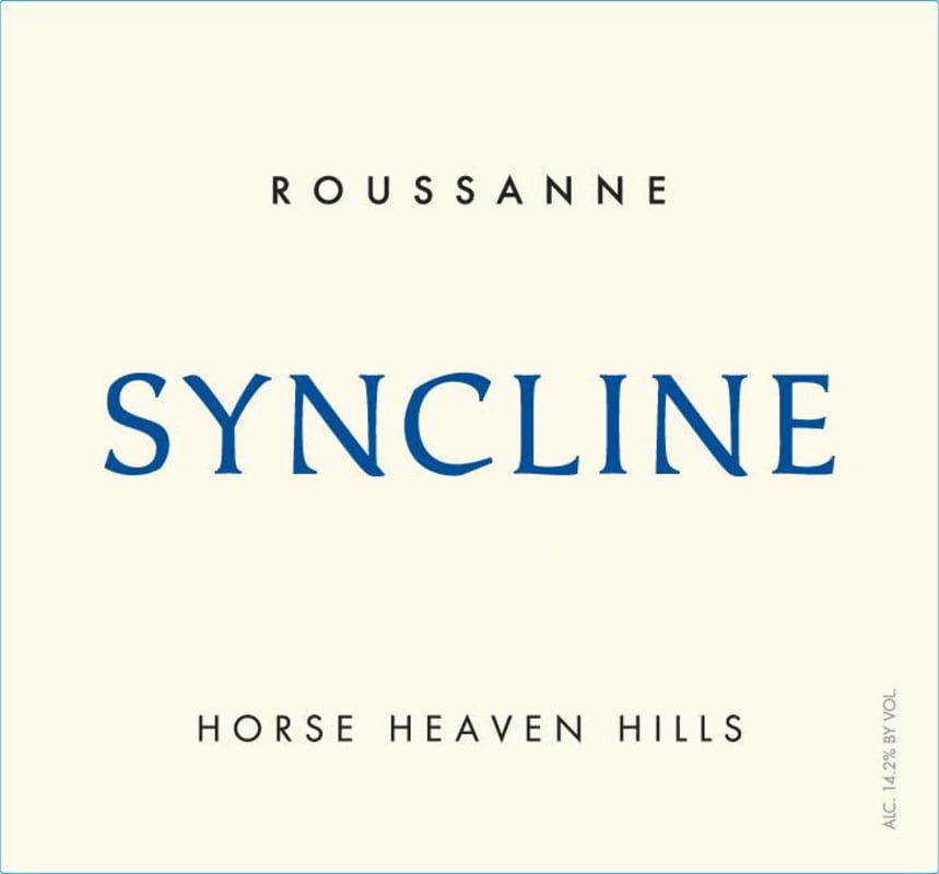Syncline Roussanne 2010 Front Label